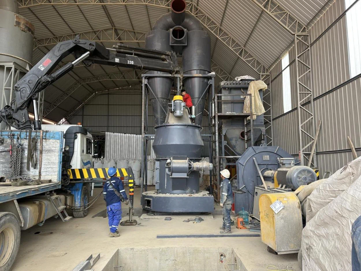 Barite Raymond Mill Production Line