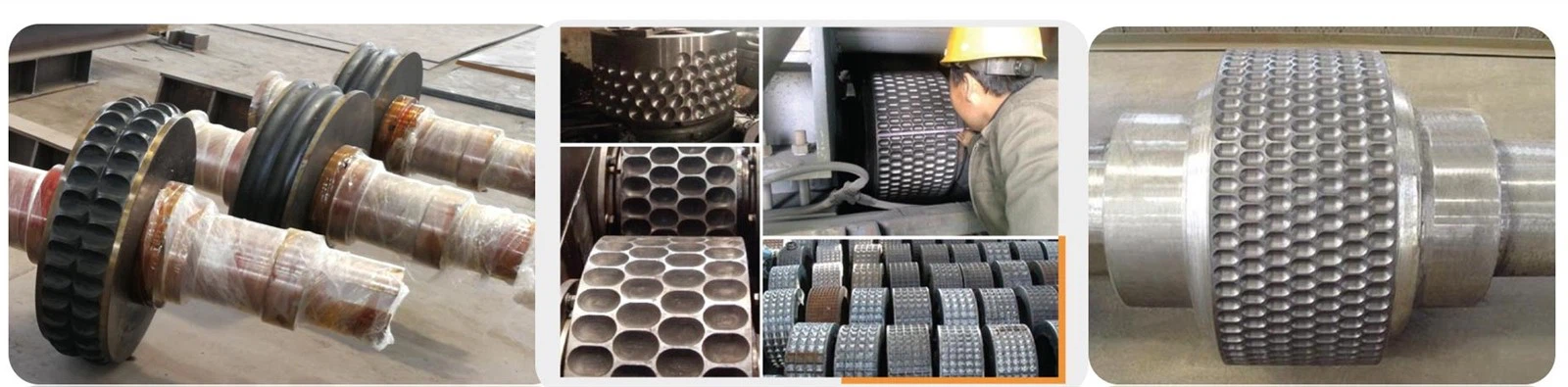 Rollers of Hydraulic Briquette Press Machine