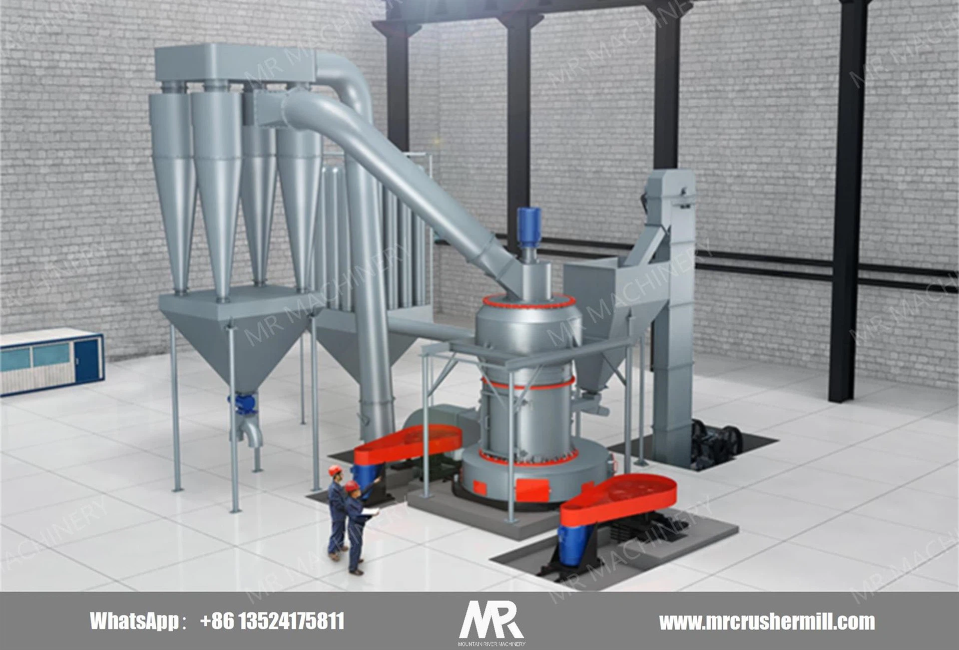 raymond mill plant design
