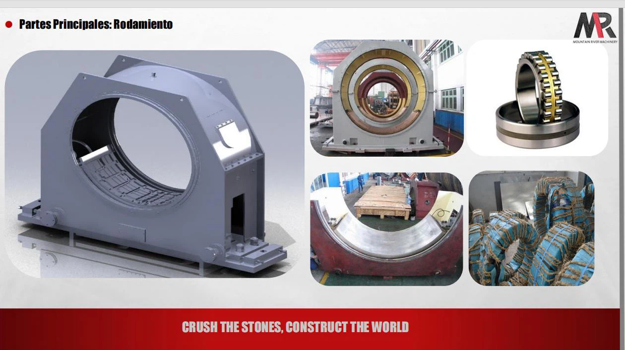 Bearing bushing ball mill